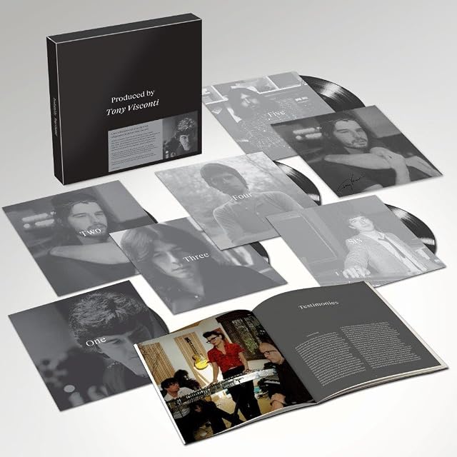 Produced By Tony Visconti (Box Set) por Various Artists, capa do álbum