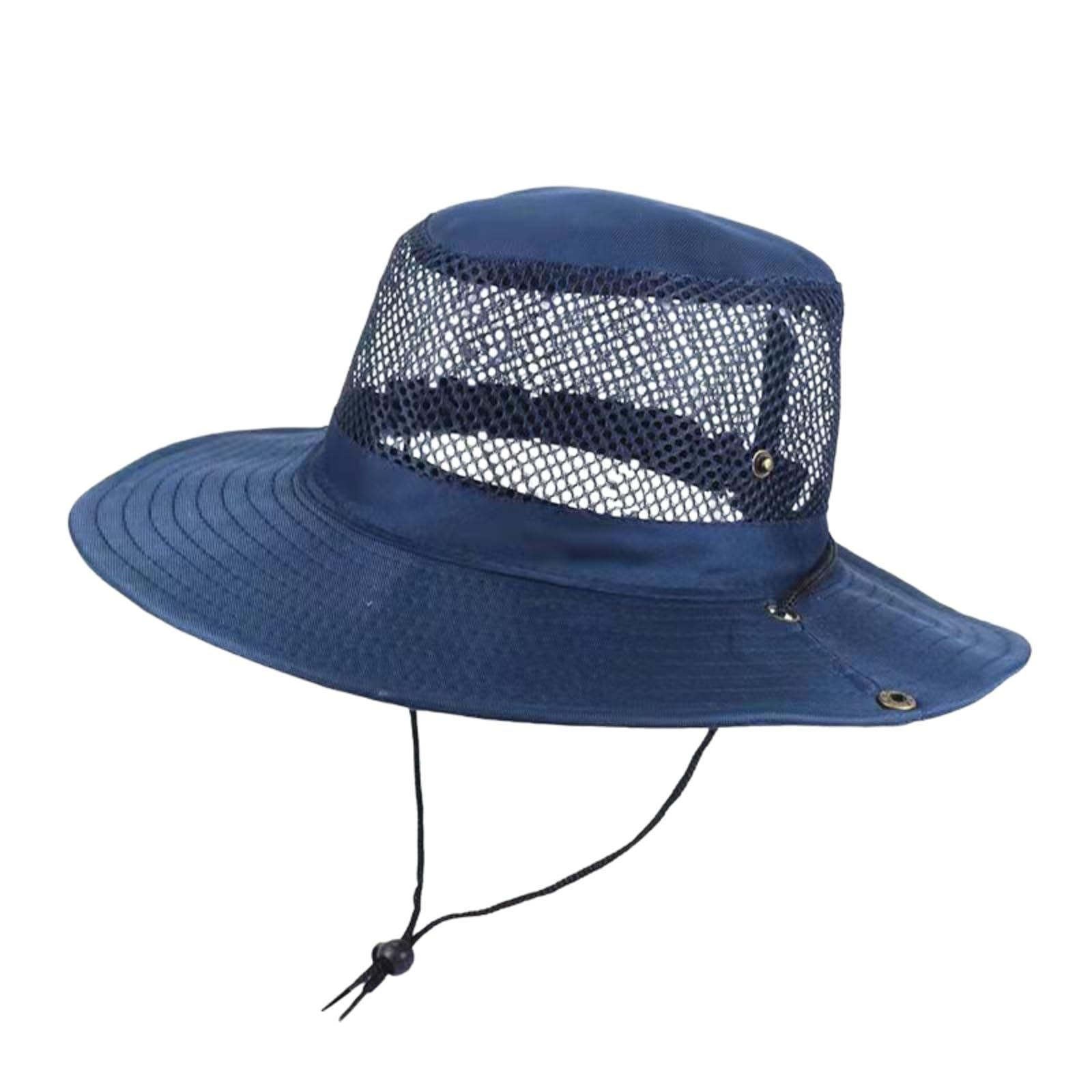 Cappellino da Baseball,Cappello Pescatore Cappello Sole Uomo All'aperto, Pesca A Maglia Leggero con Design Traspirante Secco Rapido per Escursioni-Beige