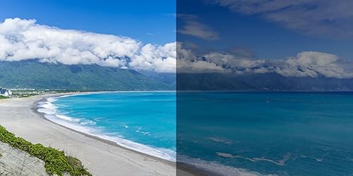 Miniatura 5 de ULOOK Tecnología Nano Antivaho Visera universal para casco de motocicleta, claridad ultra alta