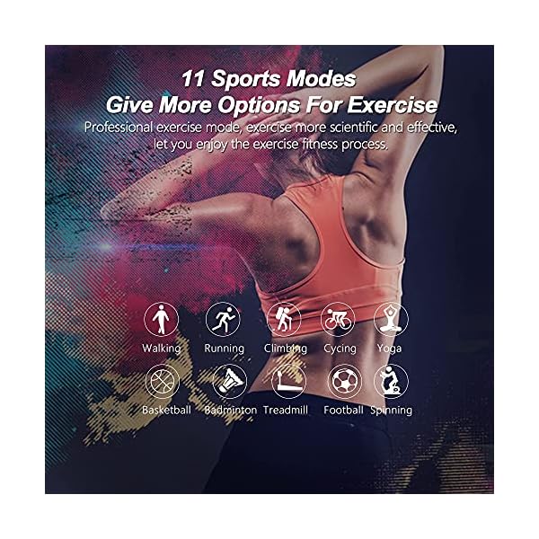 Smart-Watch-for-Men-Women-MakeAnswer-Call-Fitness-Tracker-with-Heart-Rate-MonitorBlood-PressureSleep-MonitorPedometerMessage-ReminderMusic-Control-Smartwatch-for-Android-and-iOS-Phones-Black Smart Watch for Android iOS Phones, Fitness Tracker with Blood Pressure, Heart Rate Monitor, Sleep Monitor, Waterproof…