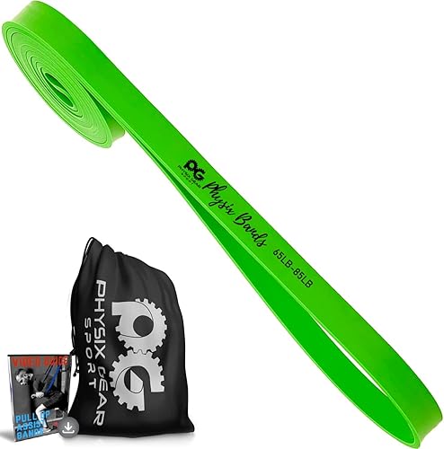 Miniatura 12 de Physix - Bandas de asistencia para dominadas, bandas de resistencia con bucle, bandas de goma de entrenamiento para ejercicio, HIIT, tonificación