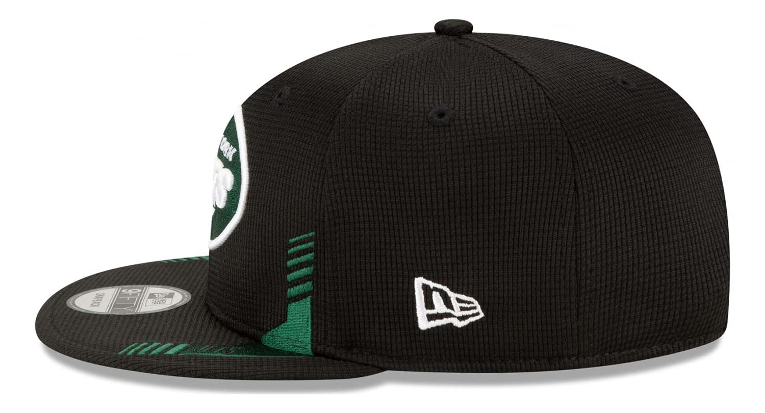 New Era NFL New York Jets Official 2021 Sideline 9FIFTY czapka z daszkiem Home Game Cap, Zespó?, S/M