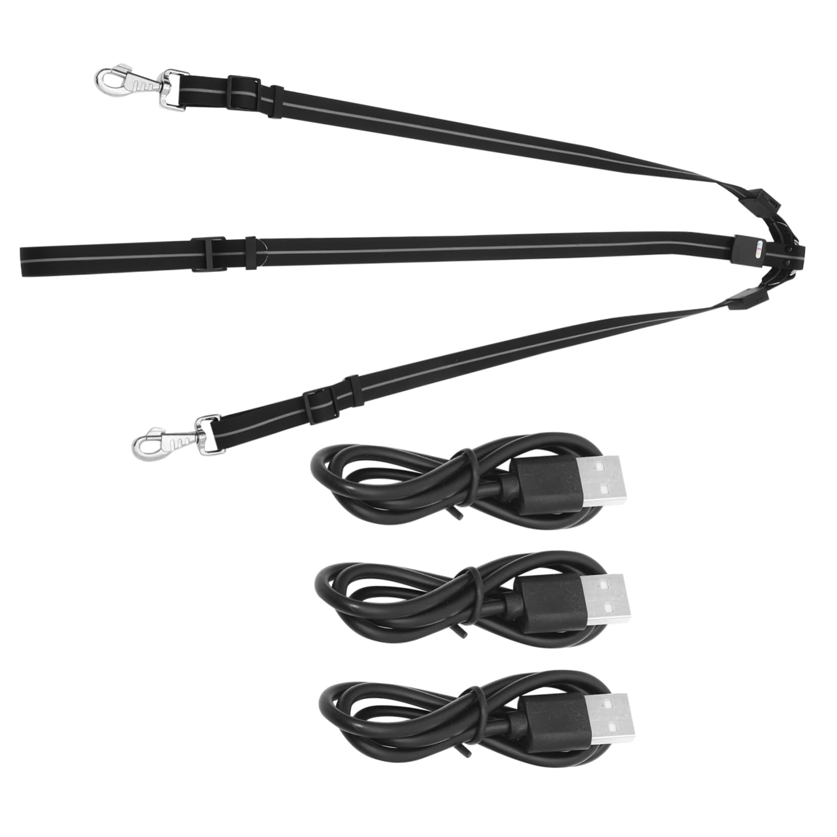 Gogogmee Led Horse Breastplate Luminous Riding Equipment Easy-on/Off Led Horse Strap Random Style