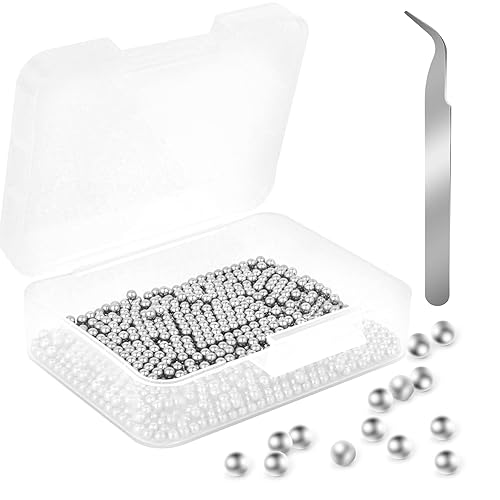 1000 bolas de acero de precisión de 18 pulgadas, bolas de metal, surtido de rodamientos de bolas para piezas de automóvil, bicicletas, válvulas,