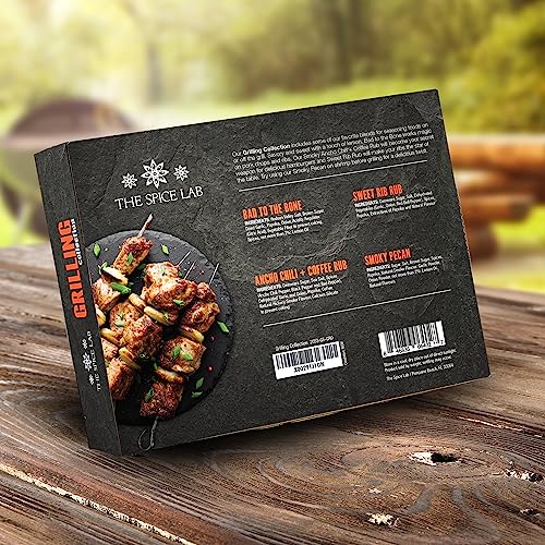 The Spice Lab Bbq Barbecue Spices And Seasonings Set - Ultimate Grilling Accessories Set - Gift Kit For Barbecues, Grilling, And Smoking - Great Gift For Men Or Gift For Dad Made In The Usa #TOP4