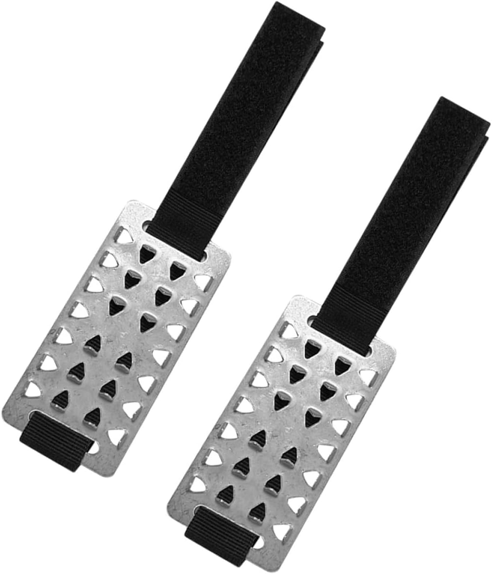 LABRIMP 26-Spike Non-Slip Ice Grippers for Shoes and Boots, Stainless Steel Climbing Traction Cleats with Adjustable Straps, Anti-Slip Snow and Ice Crampons for Hiking and Mountaineering