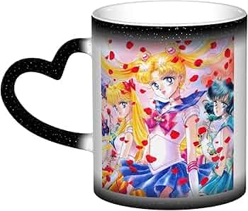 Amazon.co.jp: 美少女戦士セーラームーン マグカップ 330ml 変色カップ