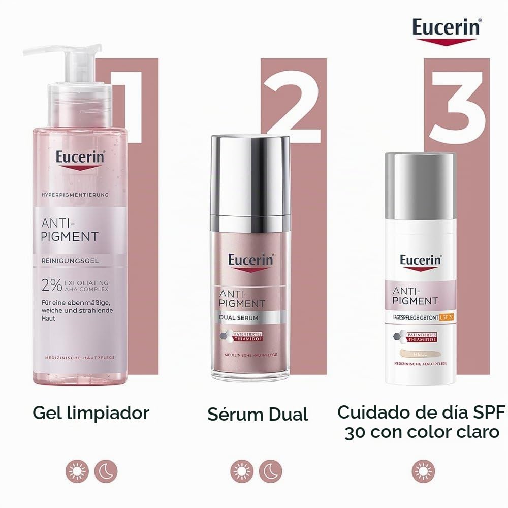 Eucerin Anti-Pigment - Crema Giorno SPF30 Colorata Light, 50ml