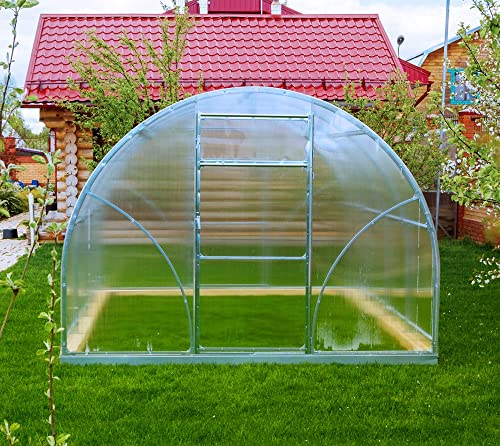 ️WESTMANN Gewächshaus Sigma 12m² 400x300x210 cm Silber Stahl