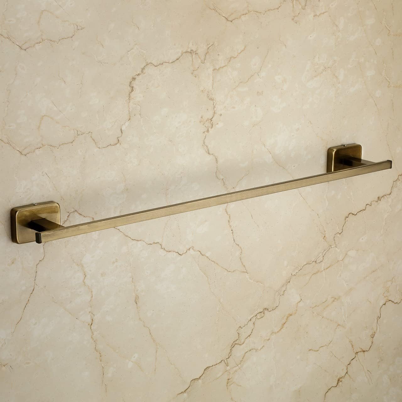 U-S-F BATH ACCESSORIES 304 Stainless Steel 24 Inch Towel Hanger for Bathroom/ Towel Bar/Towel Rod / Towel Holder /Bathroom Accessories- Antique Finish(Pack of 1)