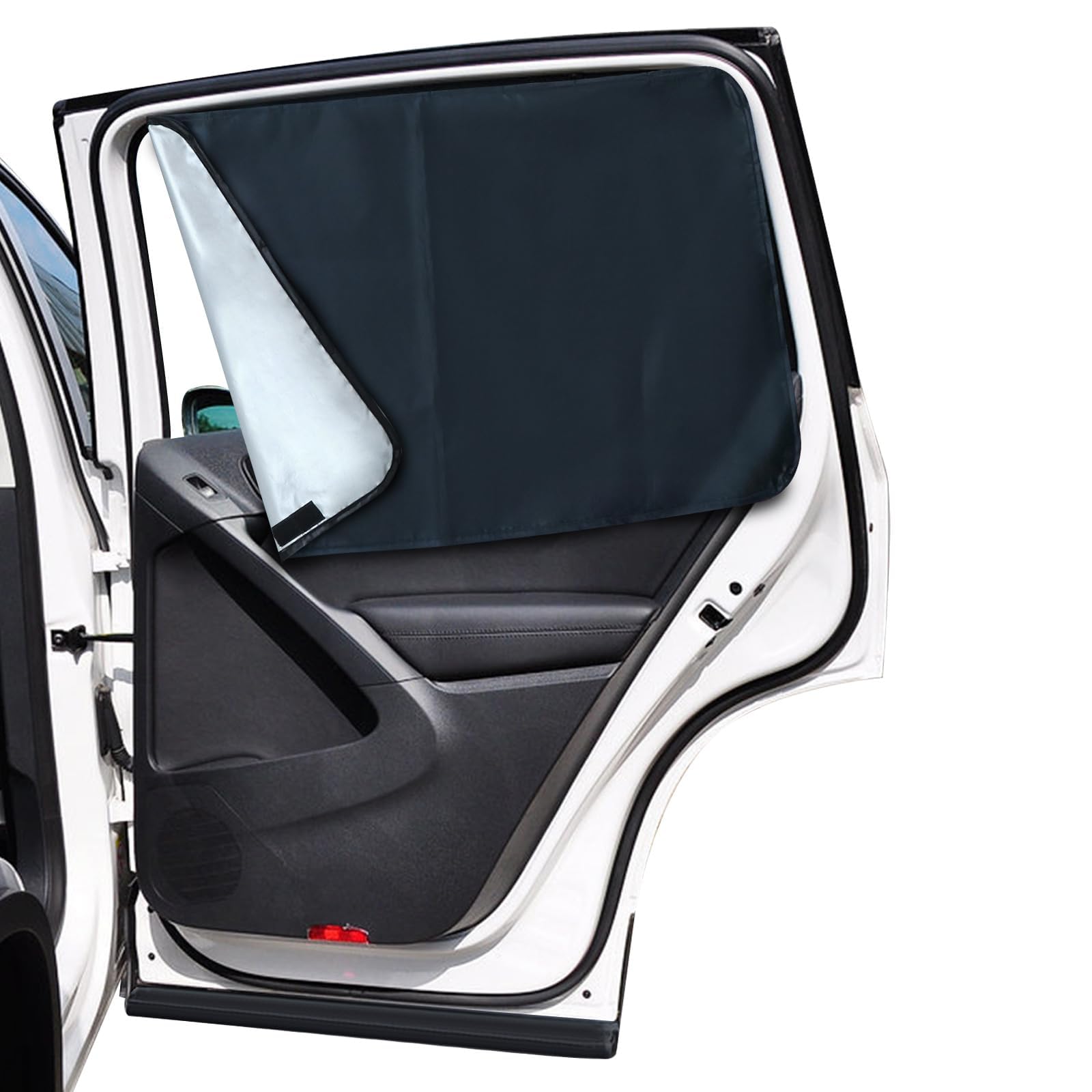 Tryagat 2 Pack Car Window Sun Shade for Mitsubishi Pajero Pajero V73 V93 V97 Side Window Blackout Sunshade Blind Shield Protective Cover Screen
