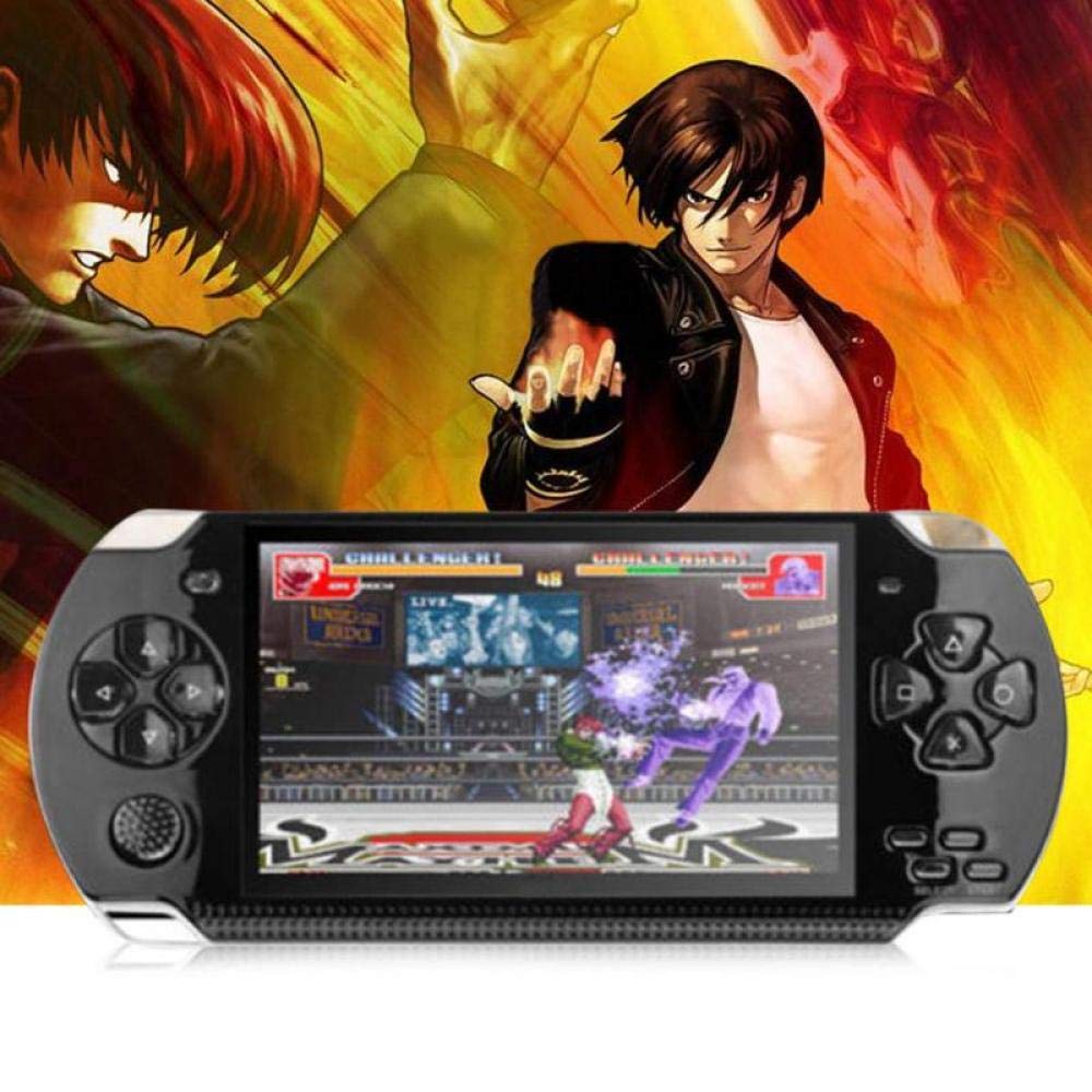 Console di Gioco Portatile da 4,3 Pollici 8G Facile da Usare Schermo Lettore MP3 MP4 MP5 Supporta Giochi PSP, Fotocamere, Video, e-Book