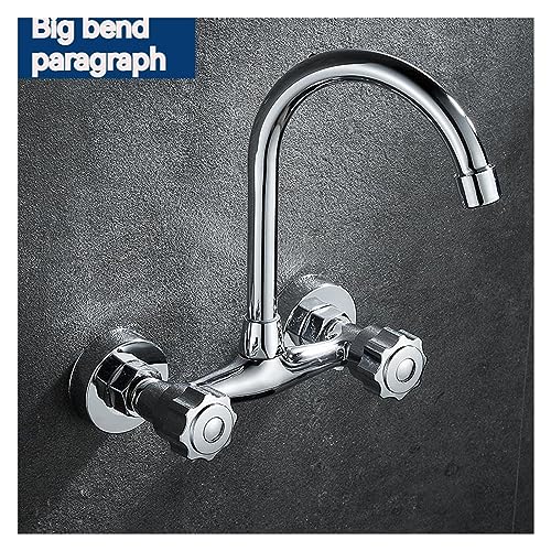 Robinet mitigeur avec stream spray bubbler orientable pour cuisine et bain