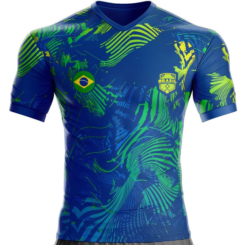 Maillot Brésil Football BR-55 Cadeau, Drapeau brésilien