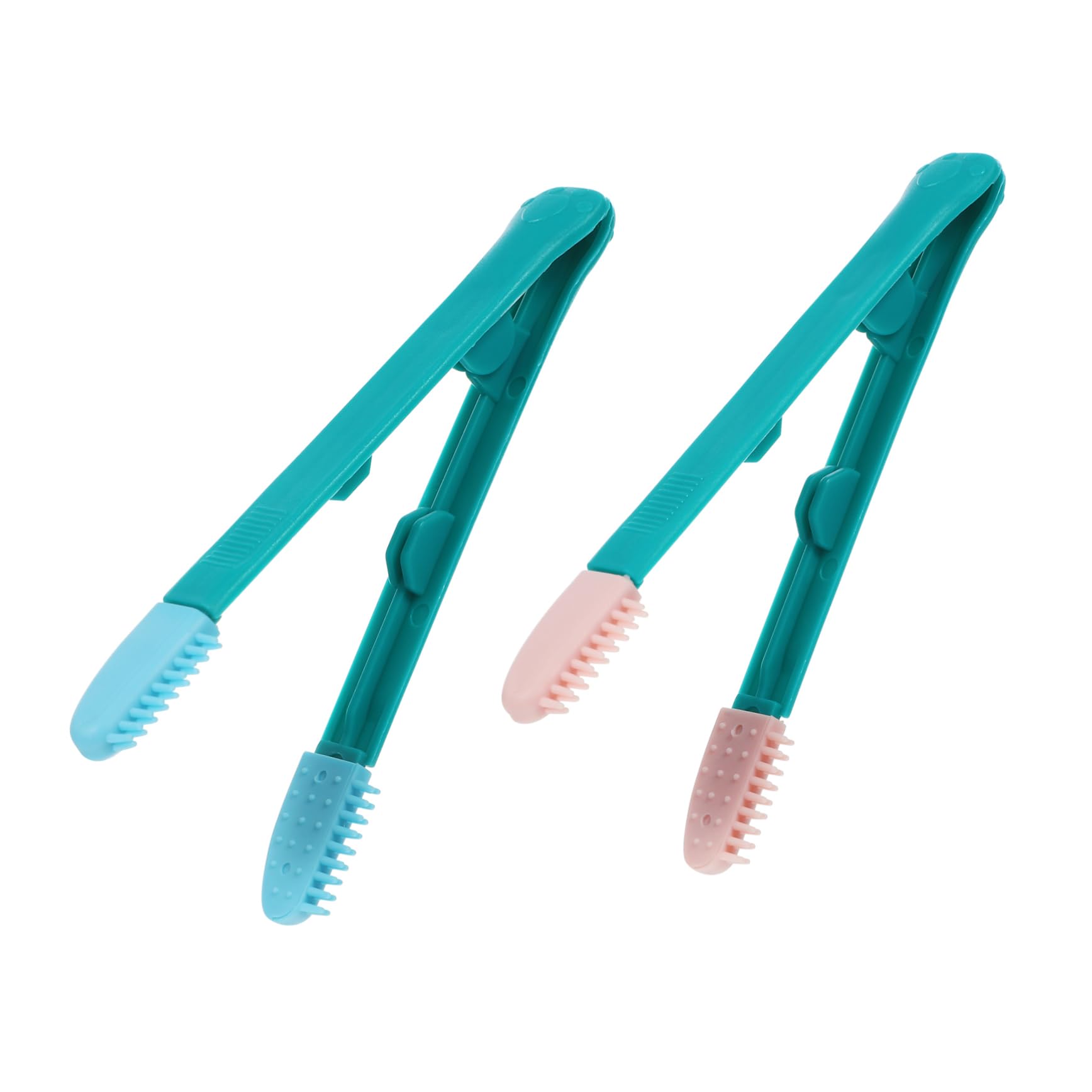 Garneck 2Pcs Cat Eye Brush Lightweight Grooming Comb for Kitten Tear Removal Ergonomic Non Slip Design for Easy Use Dead Hair and Floating Hair Cleaner