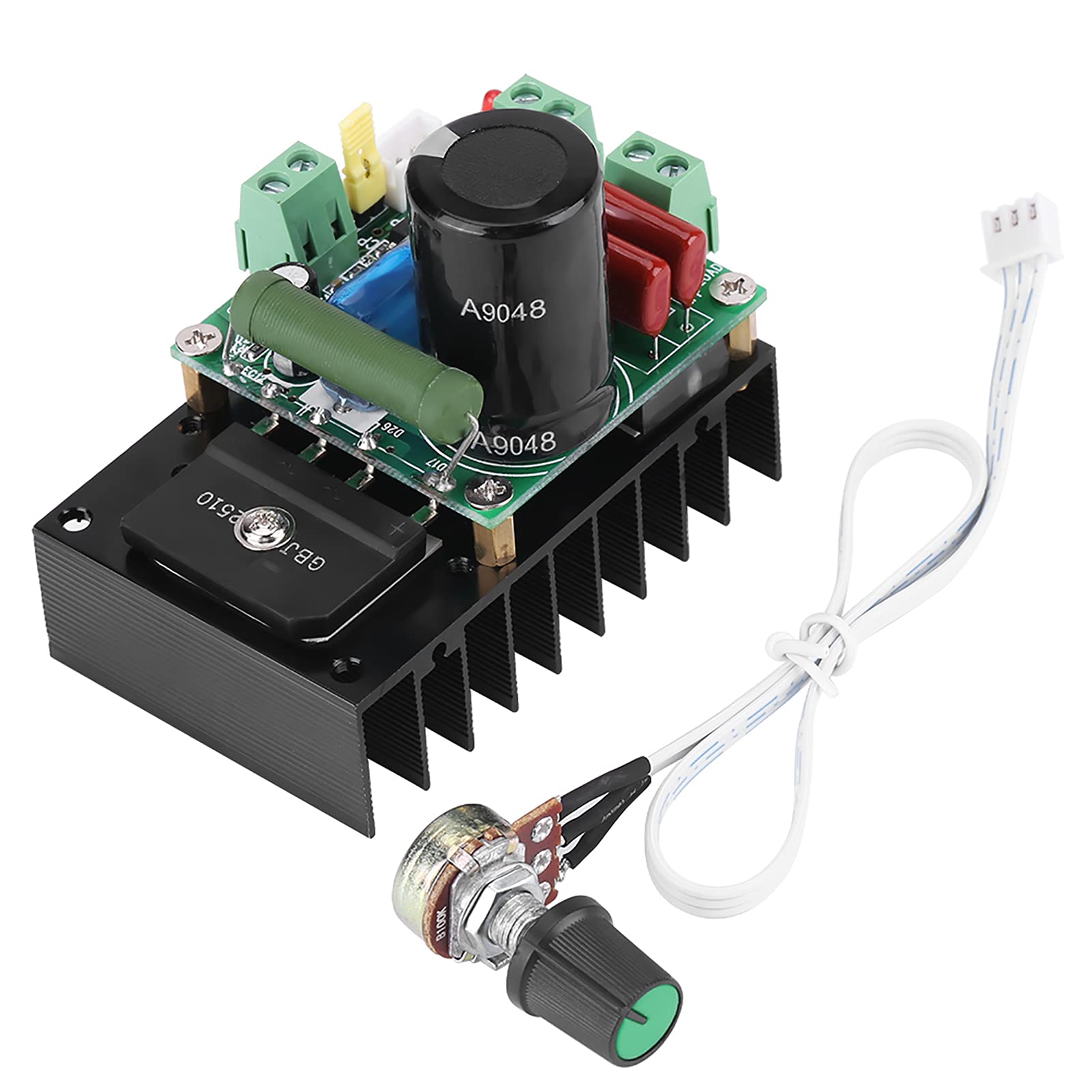 Regolatore Di Velocità Per Motore AC ZOWZEA 120-220V - Potenza 4000W, Controllo Variabile Con Reostato, Per Ventole E Piccoli Motori, 15A 110V - 3