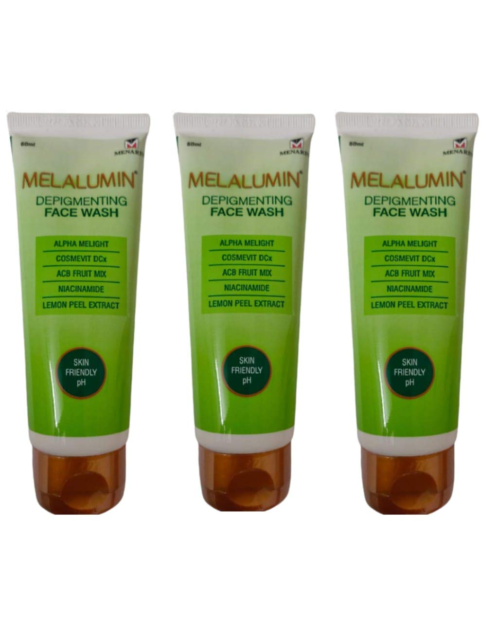 MELALUMIN DEPIGMENTING FACE WASH (Pack of 3)