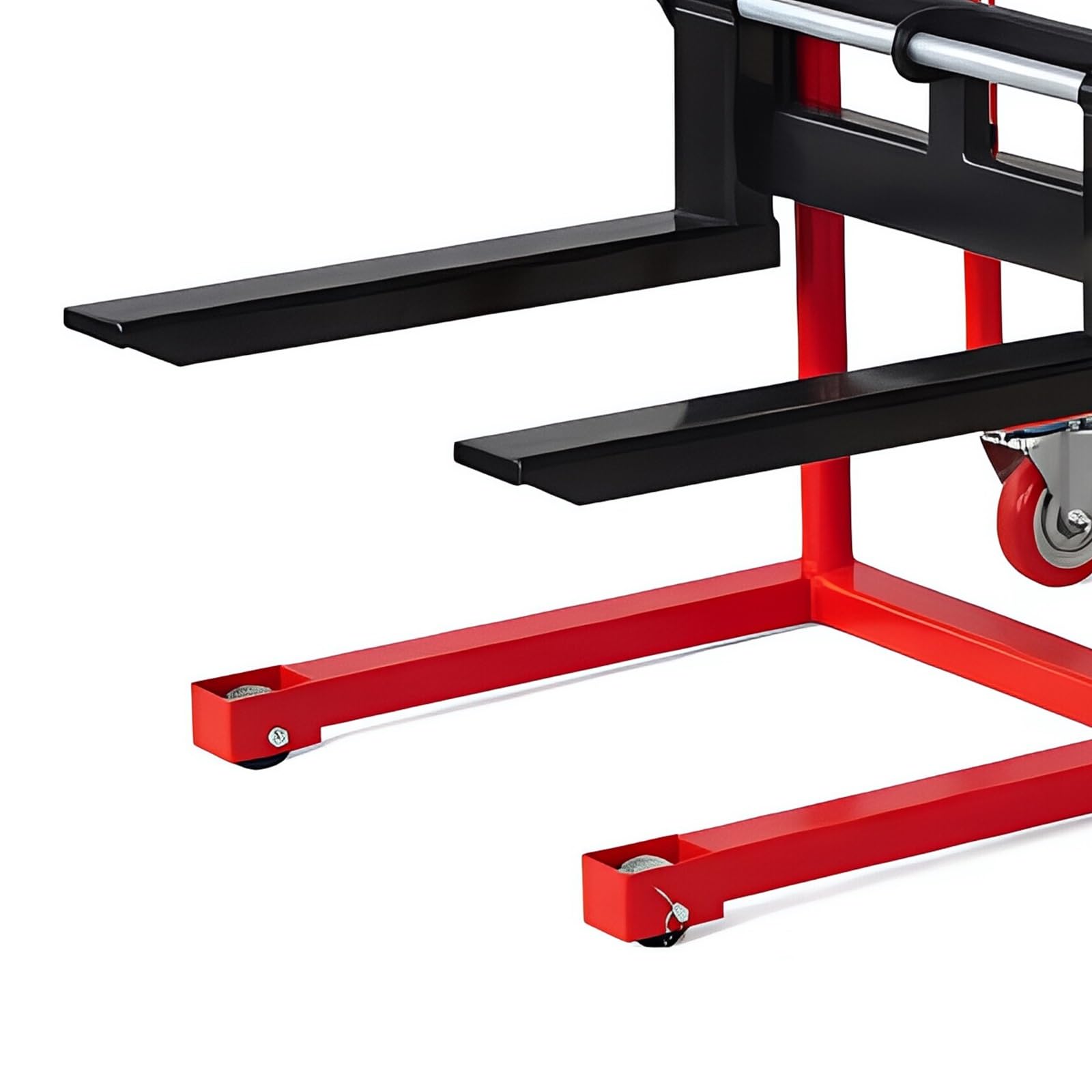 Almacén Carretilla elevadora con Ruedas giratorias y manivela de 200kg for Carga almacén Manejo de Materiales