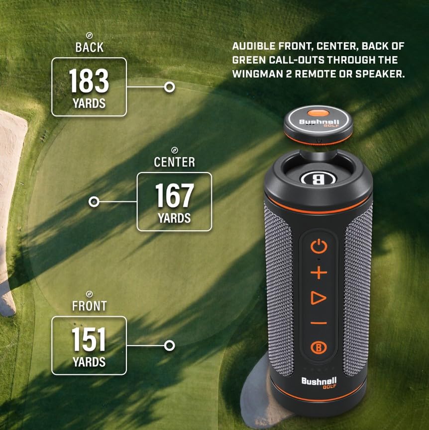 Wearable4U Bushnell Wingman GPS Golf Speaker