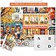 HUADADA Puzzle 1000 Teile-Puzzle 1000 Teile Erwachsene Klassische Puzzles Geschenk-Romantische Straße