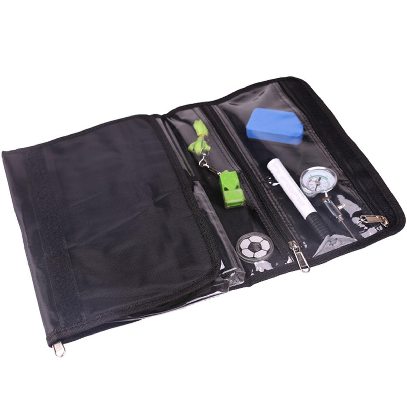 Estuche de ÁRBITRO de FÚTBOL, Accesorios para Equipo de ÁRBITRO, ORGANIZACIÓN de Entrenamiento Multifuncional de CERILLAS Ligeras para BÉISBOL