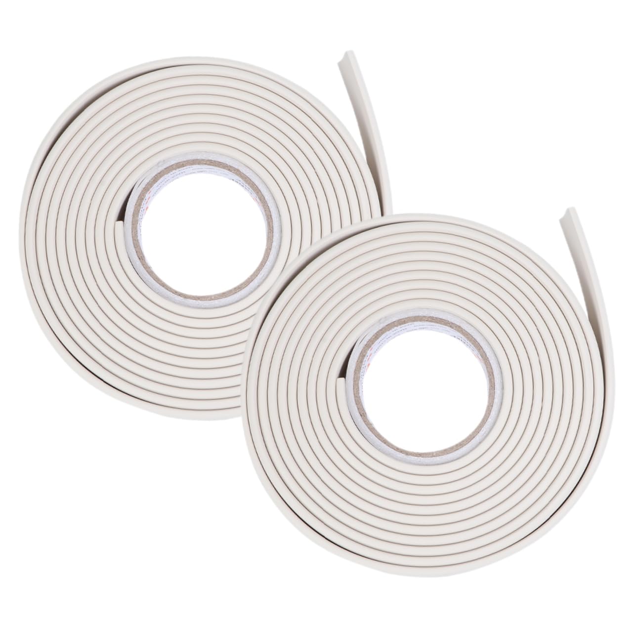 BELLIFFY DIY PVC Caulk Strip Self-Adhesive Tile Edge Trim Tiles Adhesive for Floor Peel and Stick Caulk Strip Tape