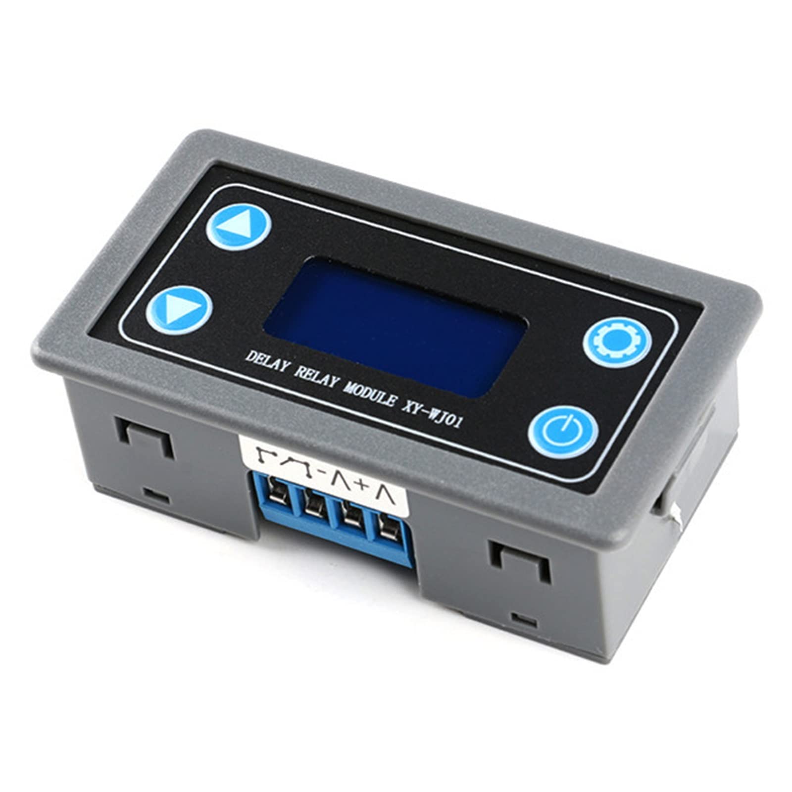 DC12V LED Modulo relè temporizzato Digitale Temporizzatore programmabile Interruttore di Controllo Ciclo di attivazione temporizzazione con Custodia for Interni