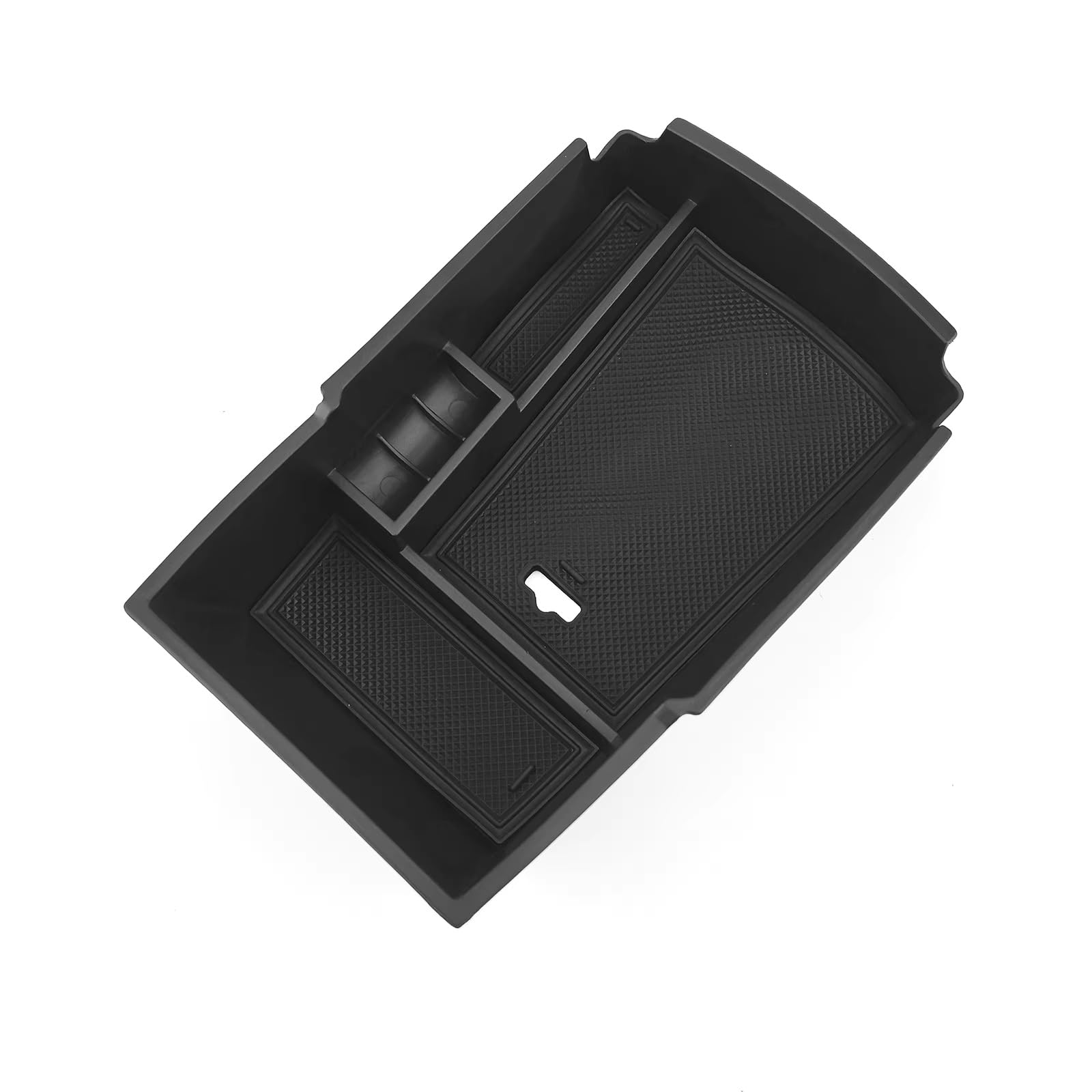 KOPQTEC Organiser Tray Compatible With Kia For Stinger 2018-2023 1 Pcs Car Central Armrest Stowing Tidying Storage Box Organizer Holder Accessories