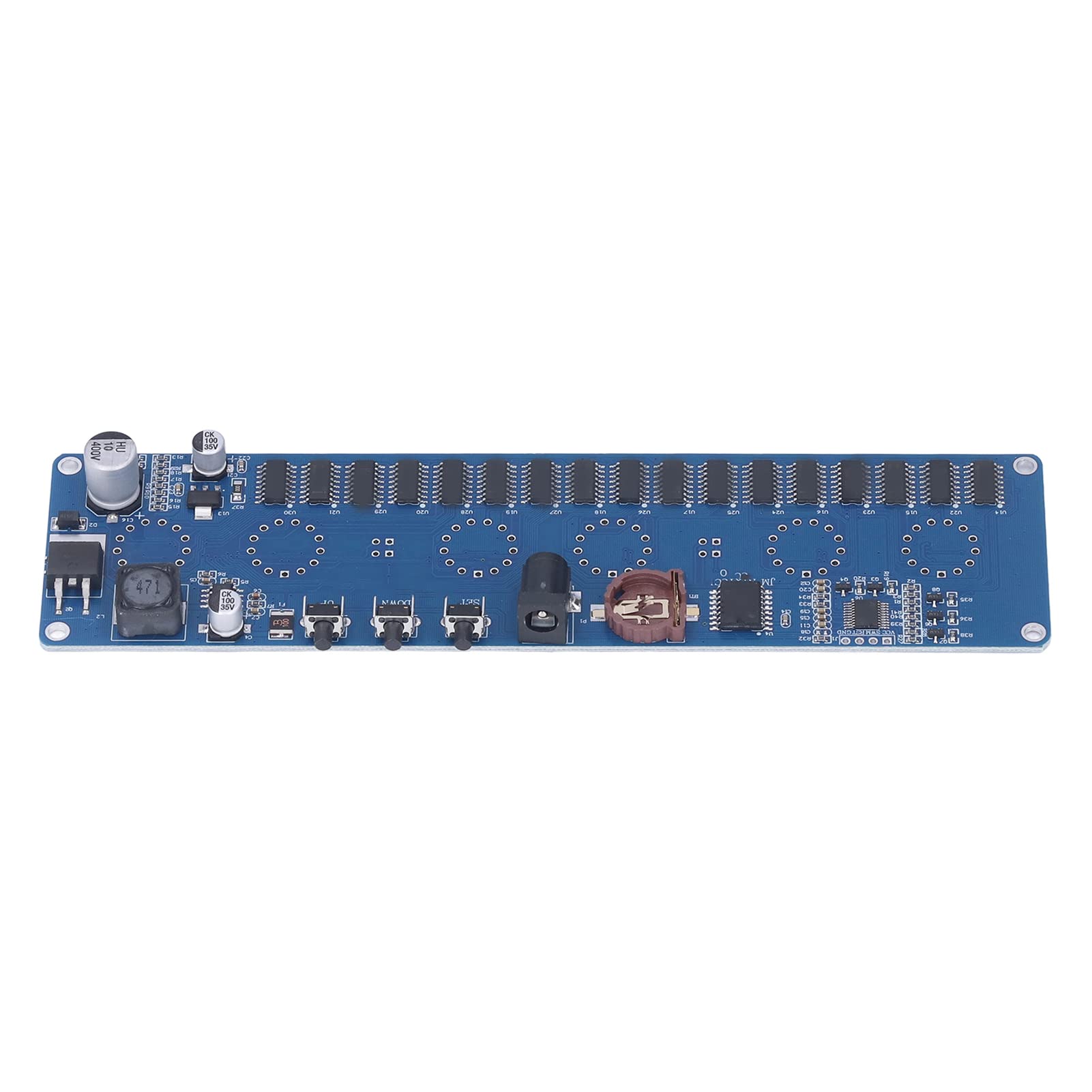 Nixie Tube Clock Board, DC12V 1A IN14 Glowing Tube Clock Assemble Kit Nixie Tube Clock DIY Kit 24 Stunden Display Multi, Gag Spielzeug & Praktische Witze