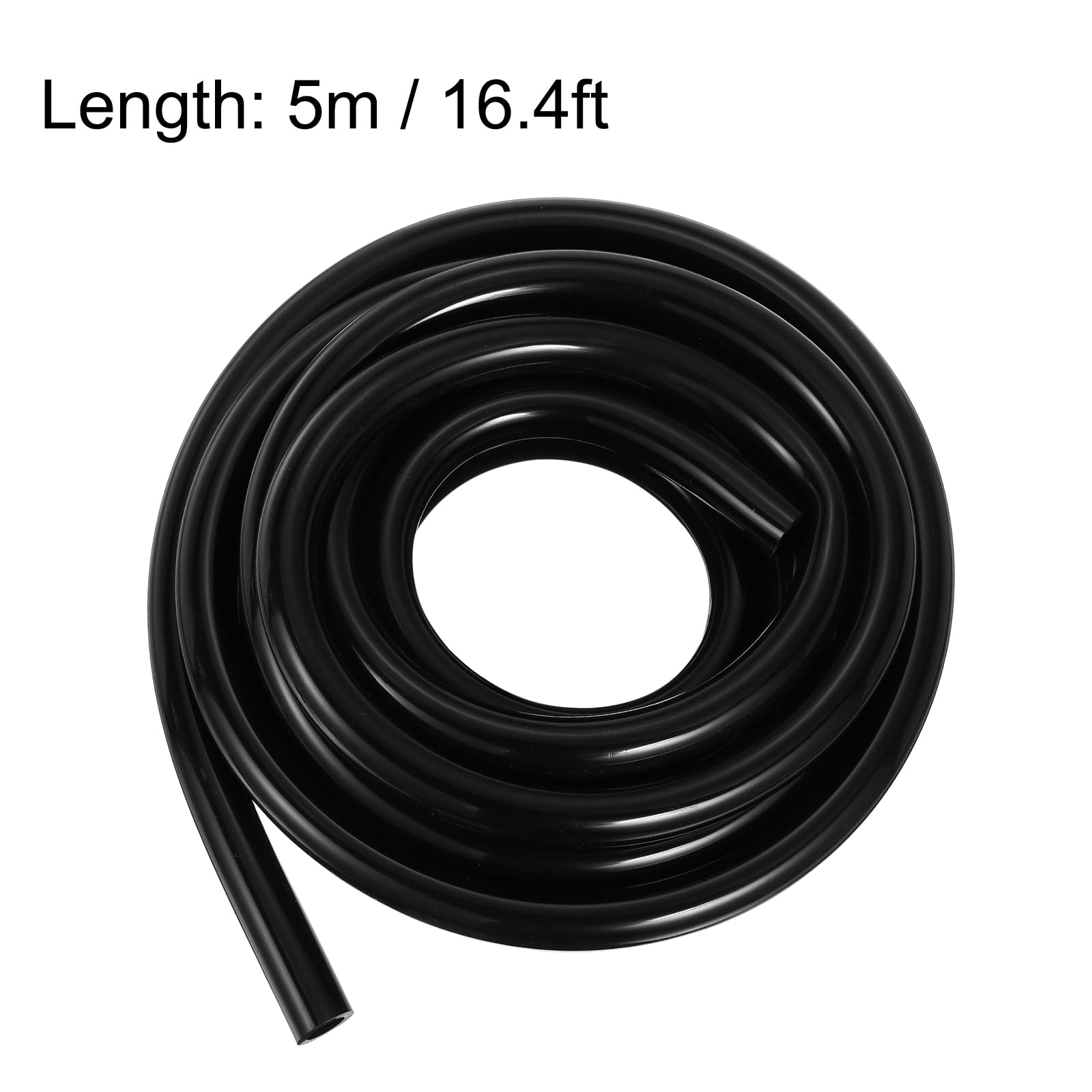 QUARKZMAN Silikon-Schlauch 3x4 Mm – 1 Meter Flexibel, Klar – Für Wasser, Luft & Chemikalien