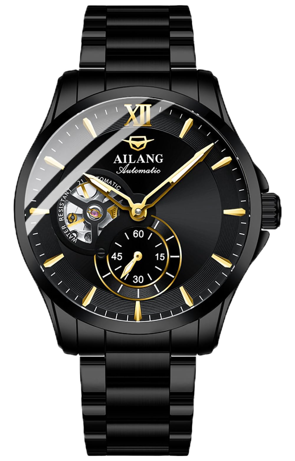 TEINTOP Ailang Series Men's Automatic Mechanical Watch with Steel Band