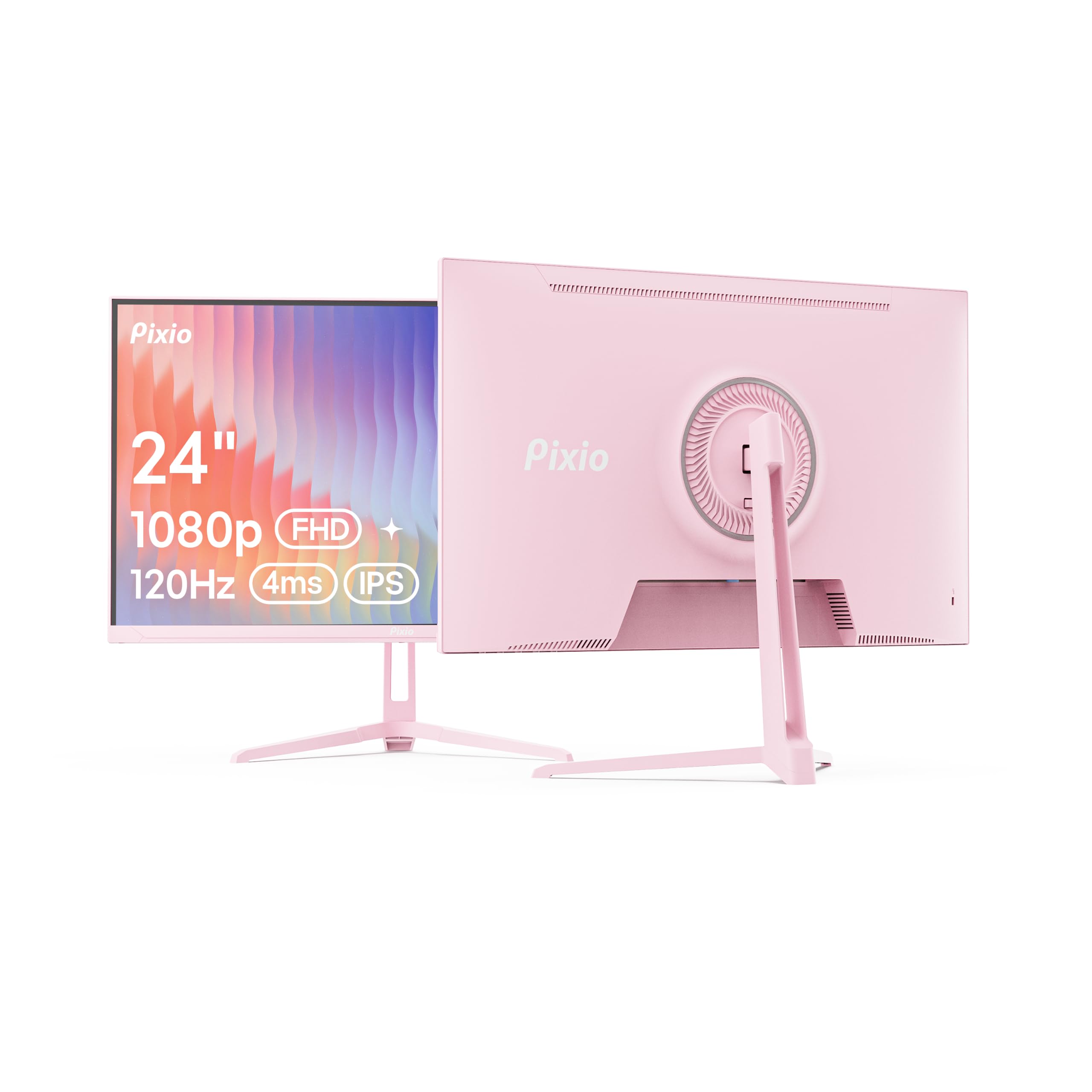 Amazon.com: Pixio PX246 Wave Pink 24 inch 120Hz Refresh Rate FHD 