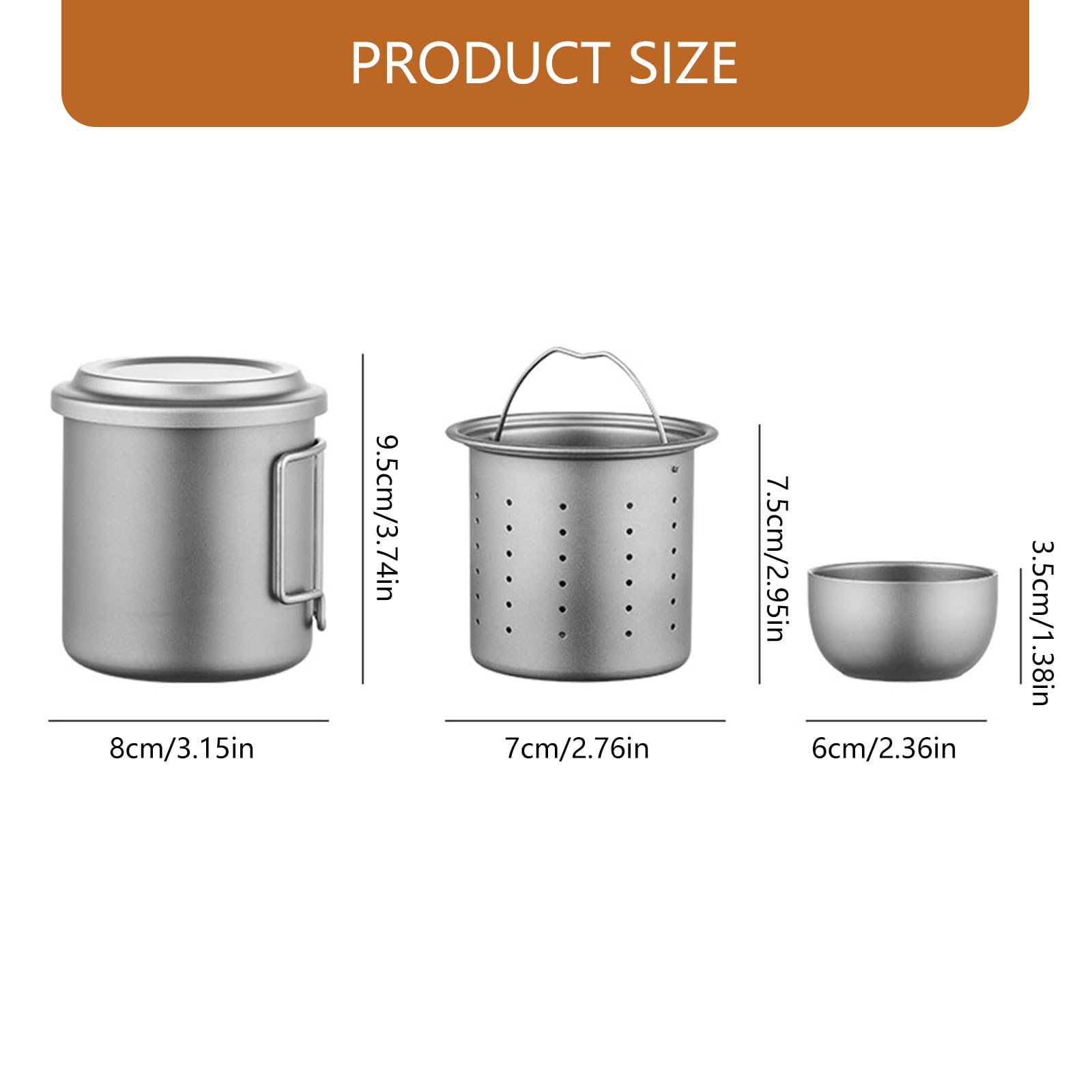 Jarras de cerveza para camping, pícnic, vasos de viaje para elaboración a mano, accesorios de bar compactos para viajes y uso doméstico, vaso ligero para camping