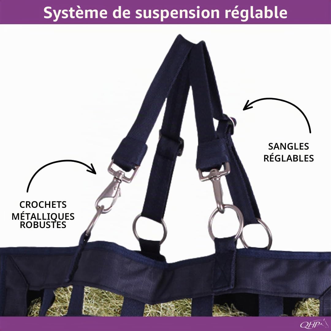 QHP heutasche Foin Sac Turnout, réduit Les Rythme