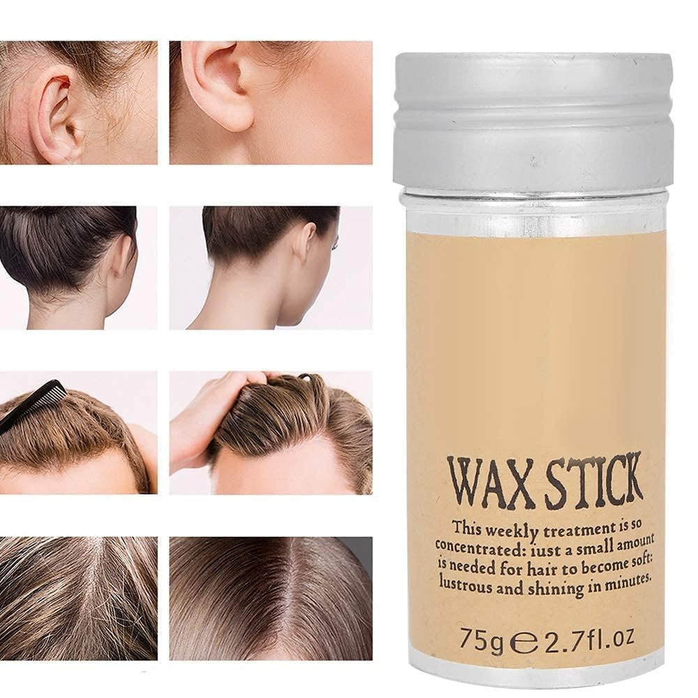 KHAMKARI Wax For Women Hair Styling, Non-Greasy Hair Styling Pomade for Women, Girls & Kids – Smooth Finish for Sleek Buns, Updos & Baby Hair – Easy to Use & Wash Out 4