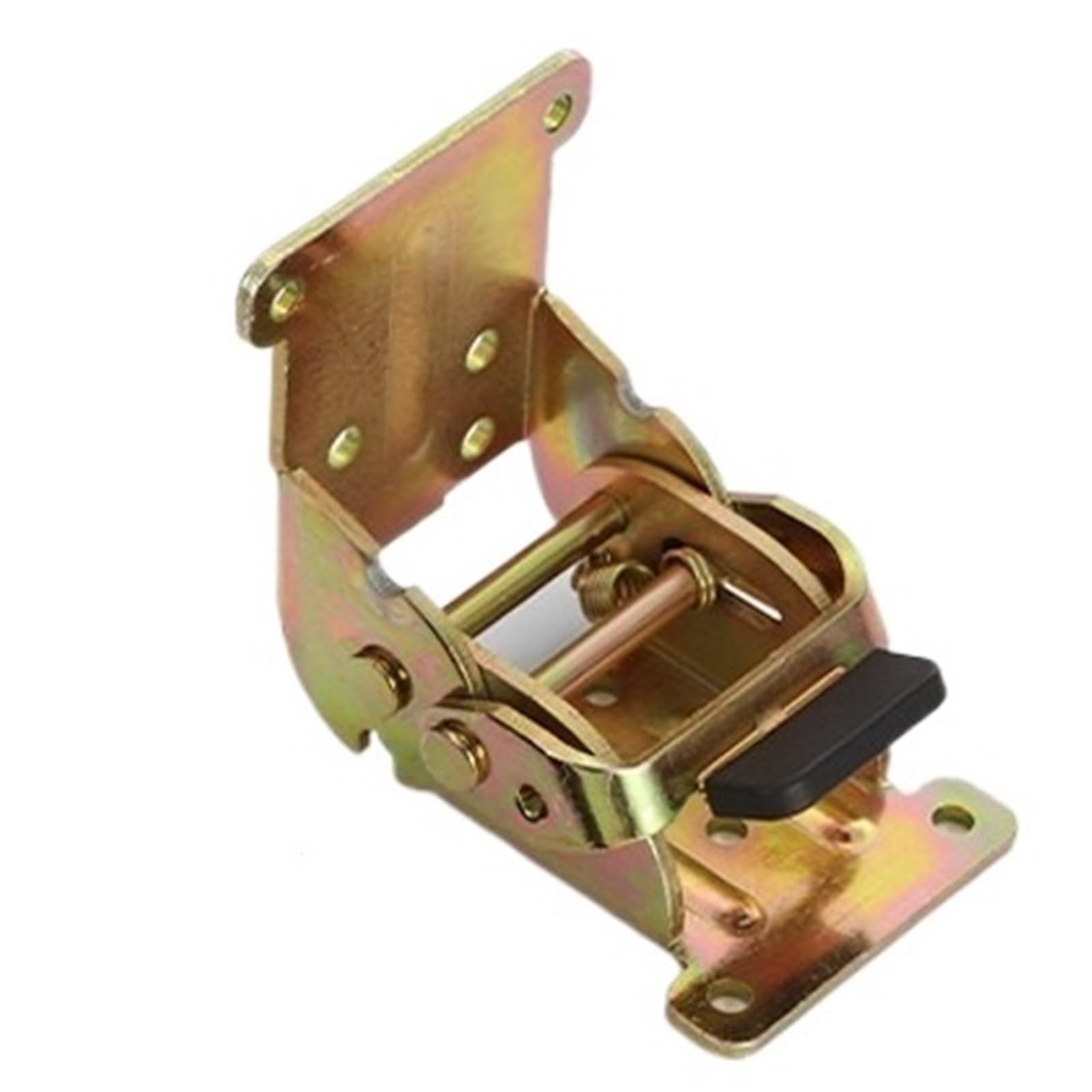 Ozlcua Color Zinc Foldable Support Bracket 90 Degree Self Locking Hinges Corner Brace Furniture Table Legs Hinge Hardware(,2Pcs)