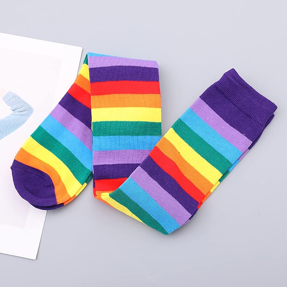 Faylapa 1970s 1980s Fancy Outfits Rainbow Costume Accessories Christmas Party Dresses TuTu Skirt for Xmas Cosplay Christmas Decoration Party (3pcs tutu) - Image 8