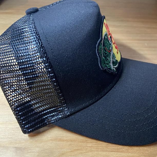 サロン専売 激レア！ ブラックバス メッシュ キャップ バスプロ 80s 