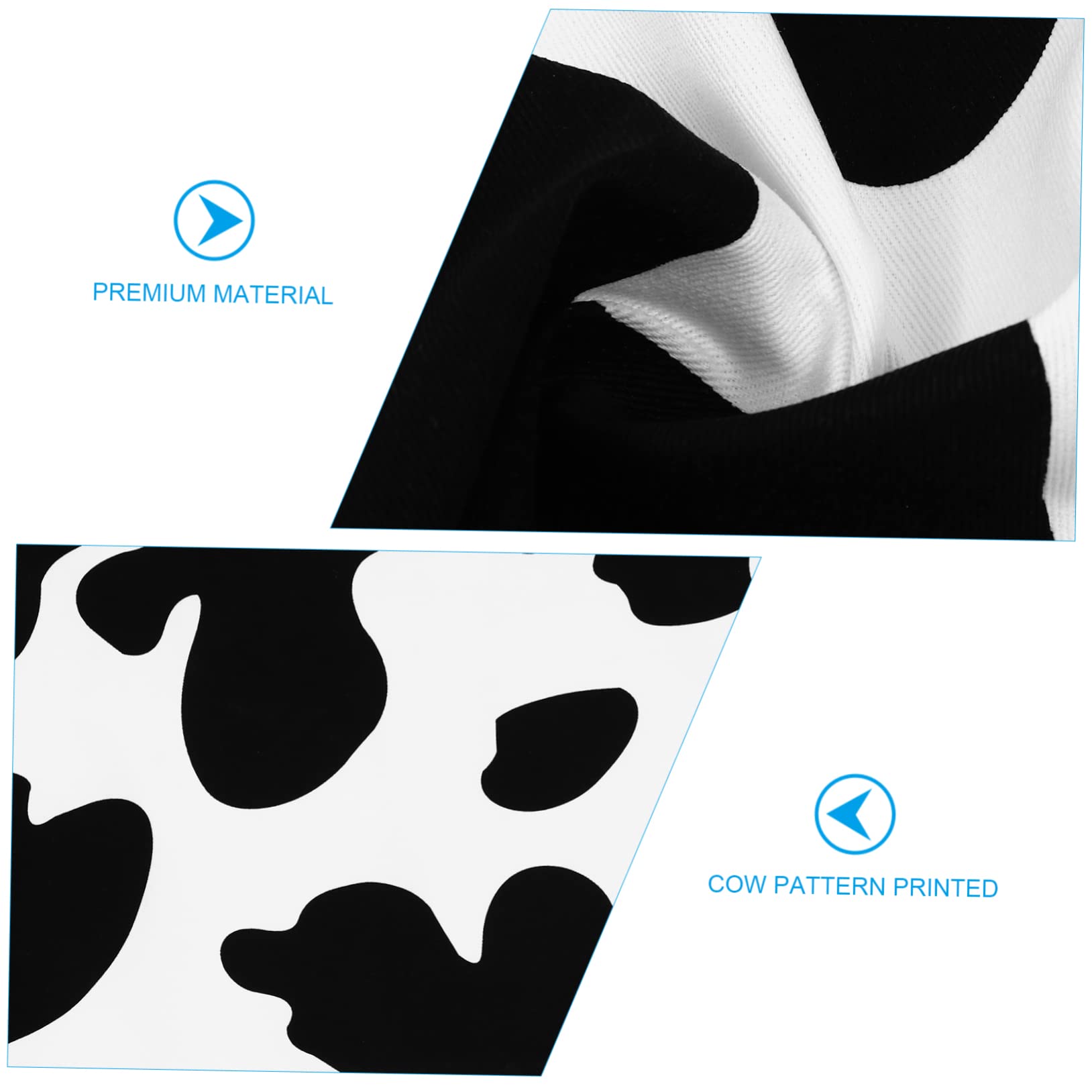 NAMOARLY Cow Apron Cow Pattern Housework Apron Hanging Neck Apron Waterproof Apron Welding Apron Painting Apron Cow Pattern Cooking Apron Cow Print Apron Bbq Apron Chef Apron Pure Cotton