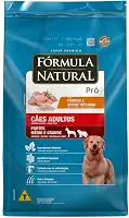 Fórmula Natural Super Premium Pró Cães Adultos Portes Médio E Grande Sabor Frango E Arroz Integral 20KG
