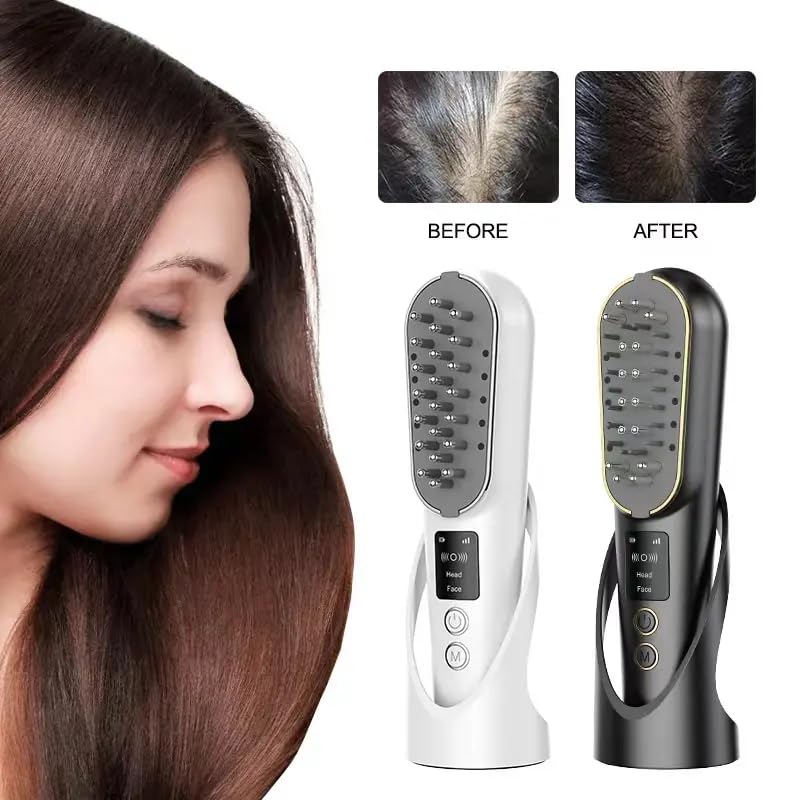 Image of SEMINO Advanced Technology Hair Growth Comb for Men and Women Best Laser Comb for Hair Regrowth Infrared Red Led Light Therapy Plasma Hair Loss Care Comb for Hair Growth