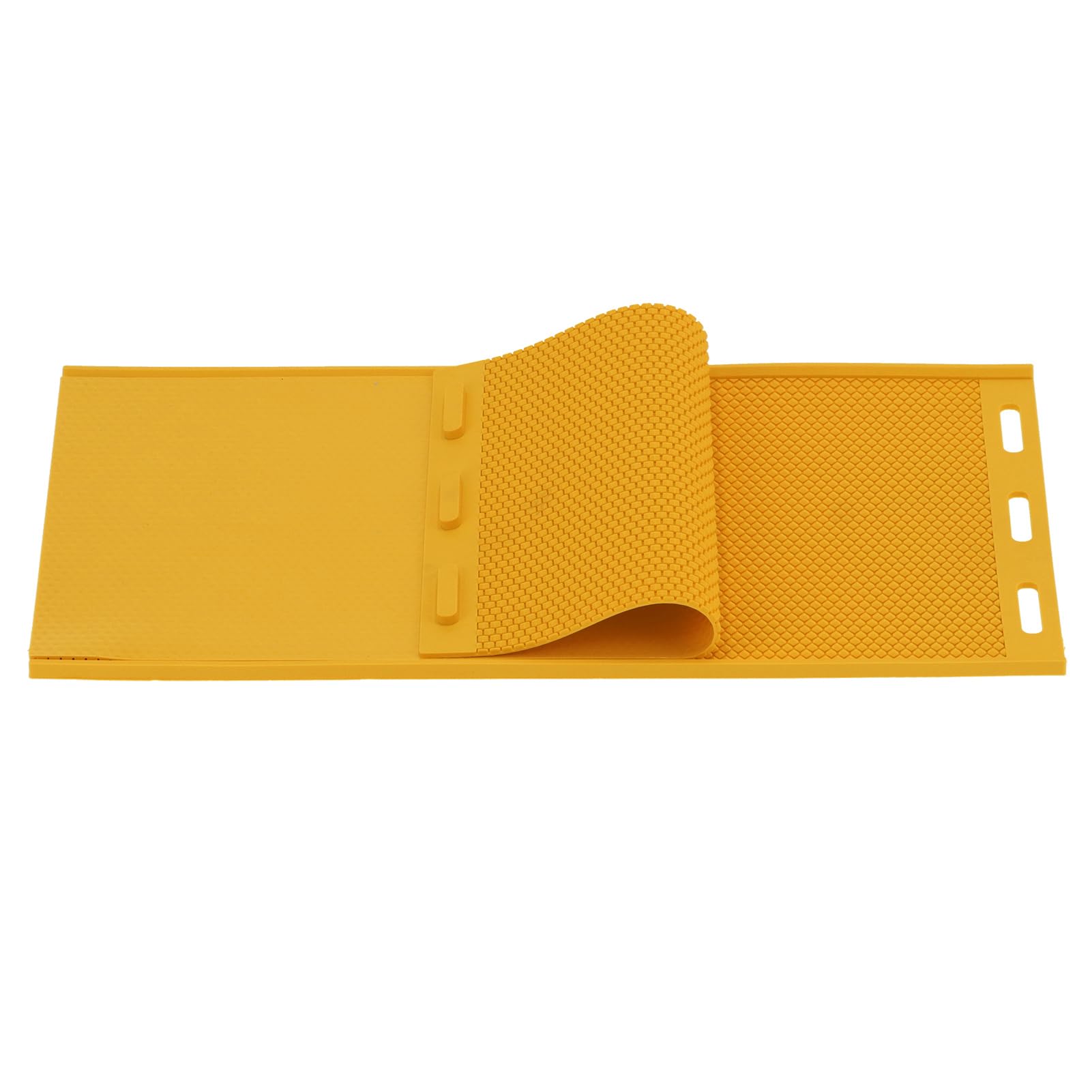 Asixxsix 2 Feuilles de Moule à Cire d'abeille, Moule en Feuille de Cire d'abeille en Silicone, Moule de Presse à Cire d'abeille Flexible de 5,4 Mm, Fondation de Nid de Machine à Embosser