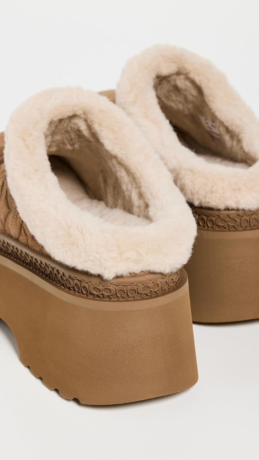 Coach Womens Cecilia Shearling Clog - Image 4