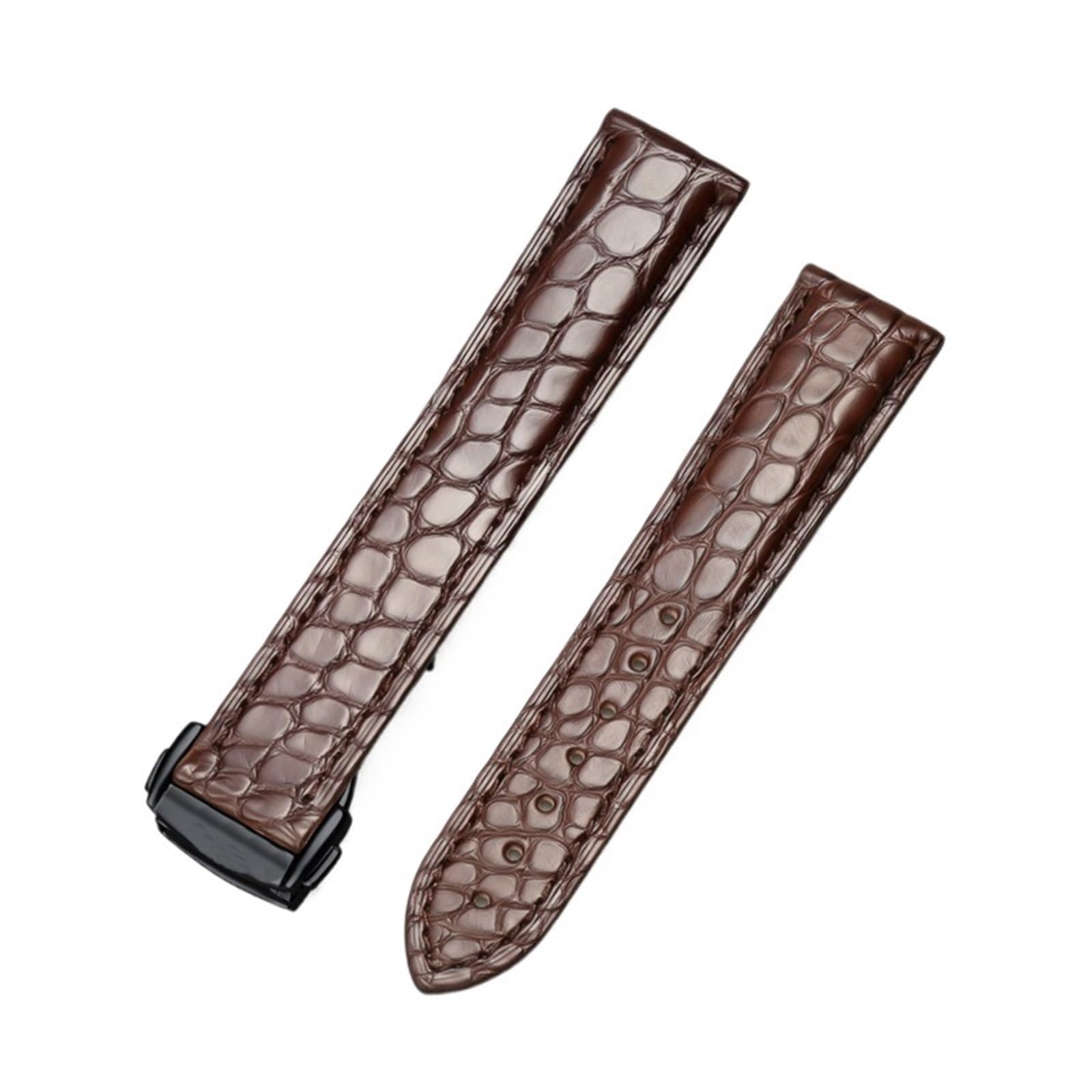 Amazon.co.jp: 本革バンド アリゲーター オメガ ストラップ スピード