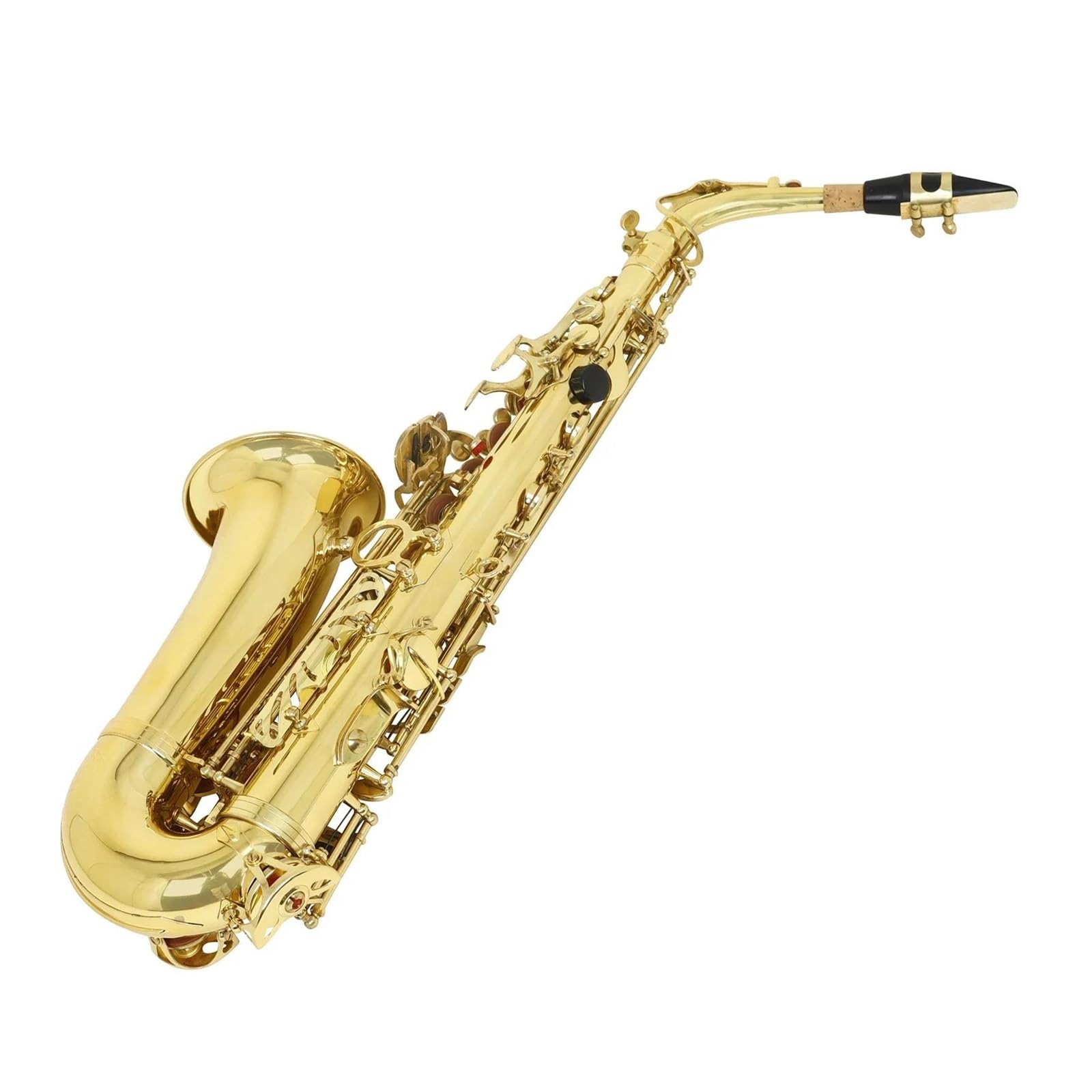 Eb Saxophon Messing Alt Set Professionelles Holzblasinstrument Mit Zubehör Für Anfänger Standard-Saxophon