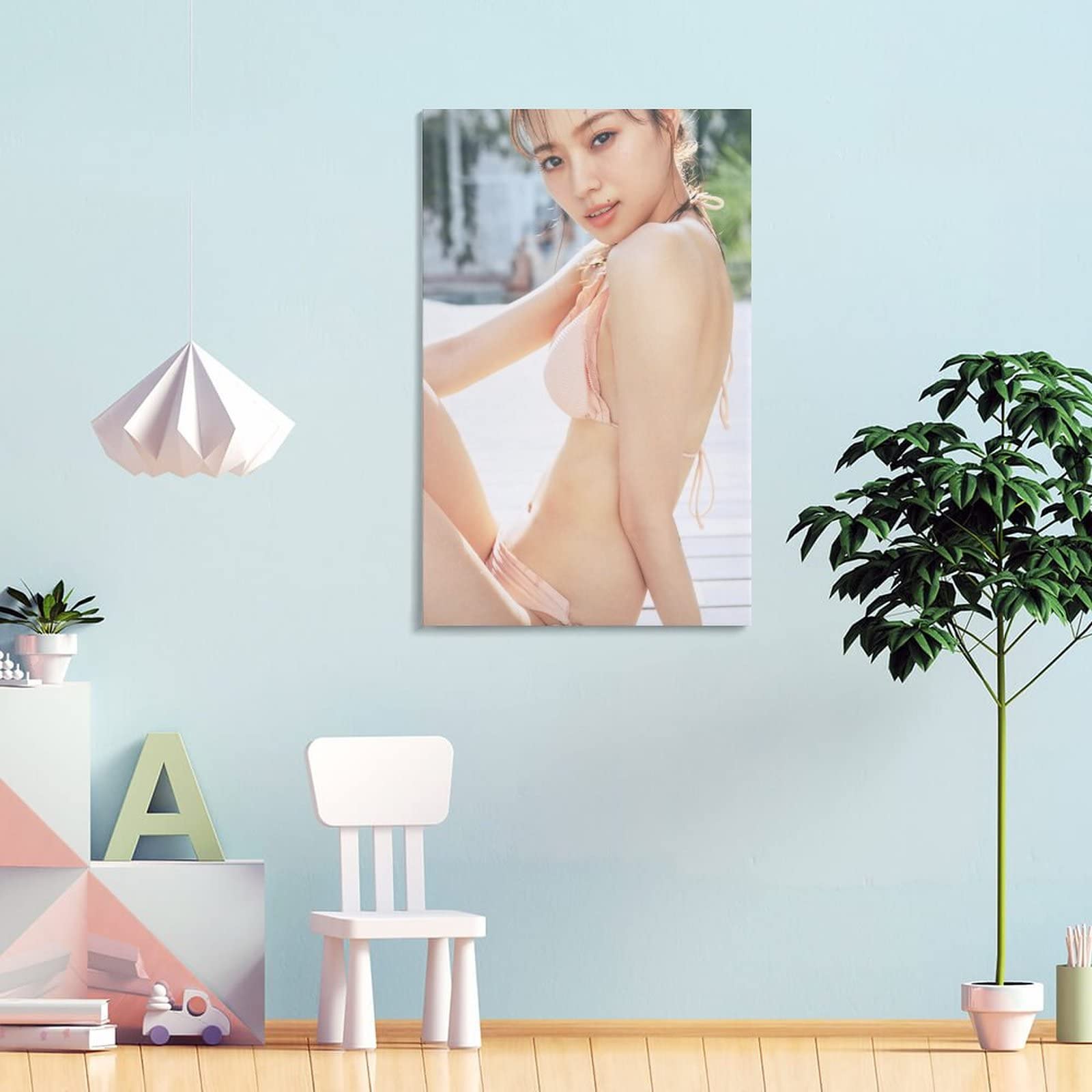 Amazon.co.jp: 乃木坂46梅澤美波かわいいポスター写真清純水着アート