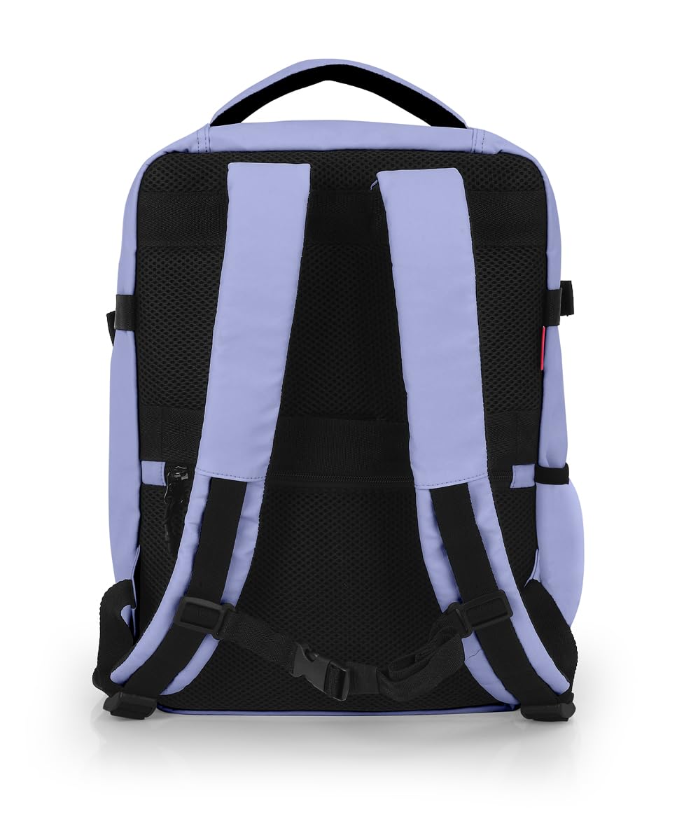 Gabol - Mochila Underseat 40x30x20/24 cm para Avión Vancouver 28,8L con Compartimento para Portátil 15,6” - Equipaje de Mano Bajo Asiento Ligero y Resistente al Agua