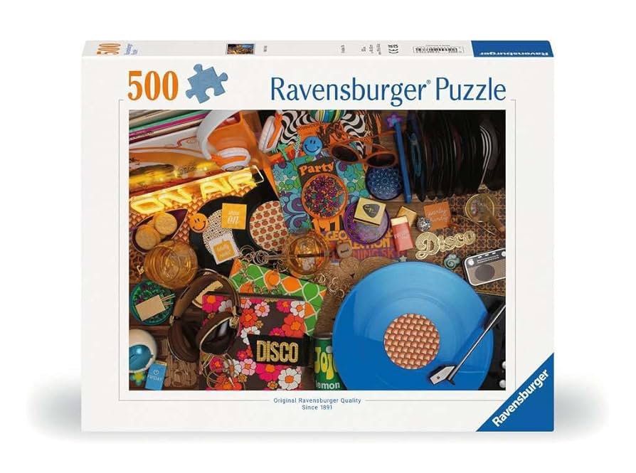 Amazon.com: Ravensburger Puzzle 12000773 - Hello Vinyl - 500