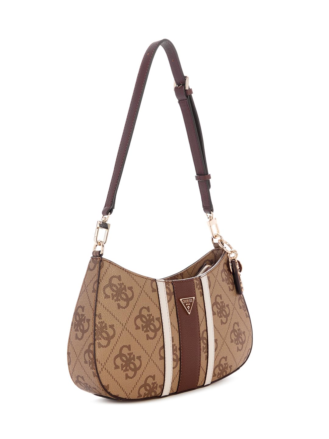 GUESS Damen Noelle Ii Top Zip Shoulder Bag Umhängetasche