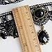 Dedila Halloween Gothic Lolita Flower Black Lace Elastic Hair Band Crown Headband Party Headwear (FD-07)
